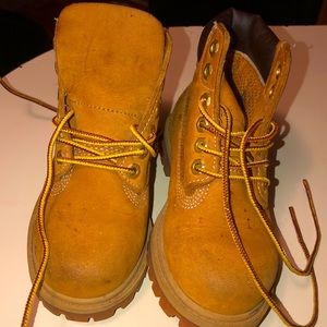 Kids Wheat Timberland Boots